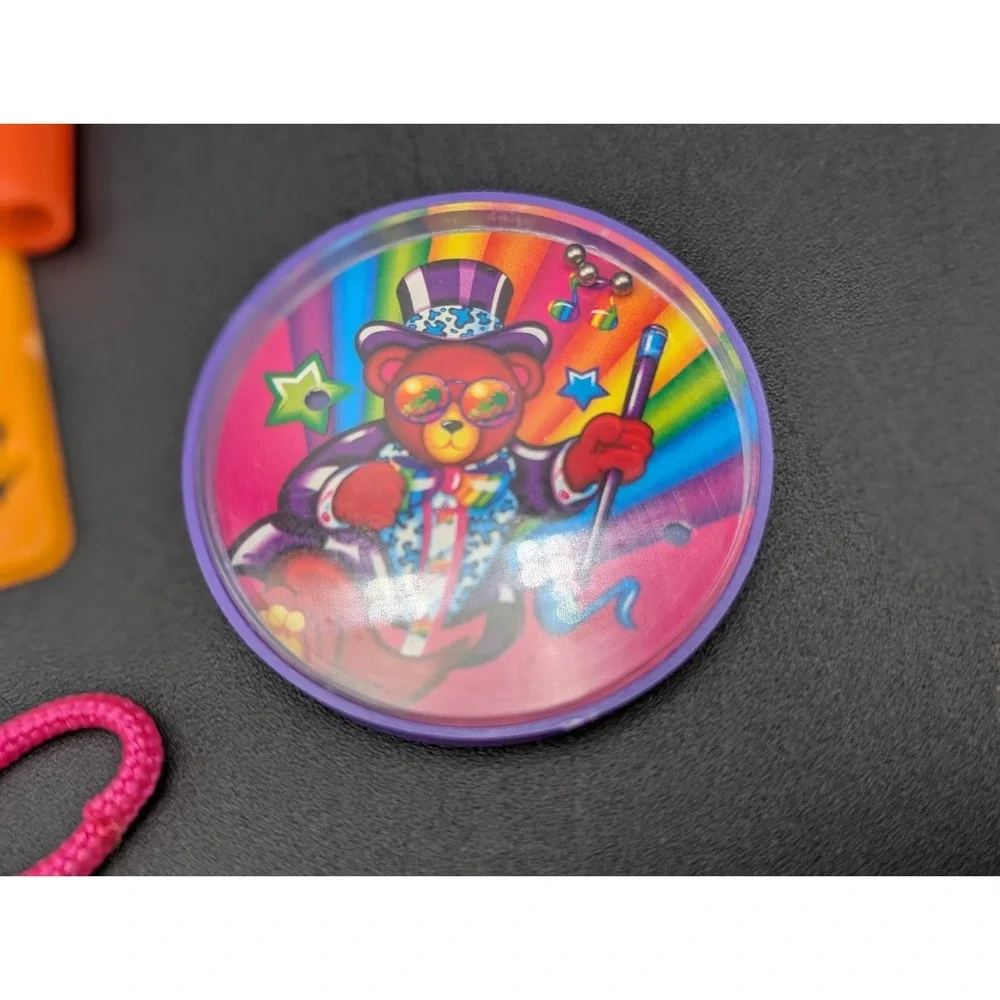 VTG Mix LOT of  Lisa Frank in Rainbow Chaser Horse Stationery Collectors Tin